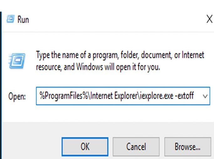 Fix Internet Explorer Add-ons