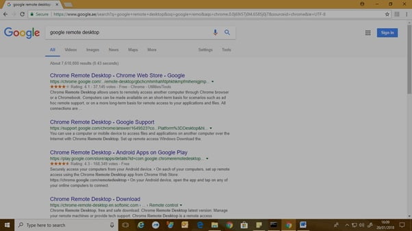 install google remote desktop