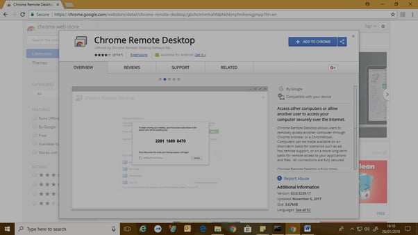 google remote desktop for android