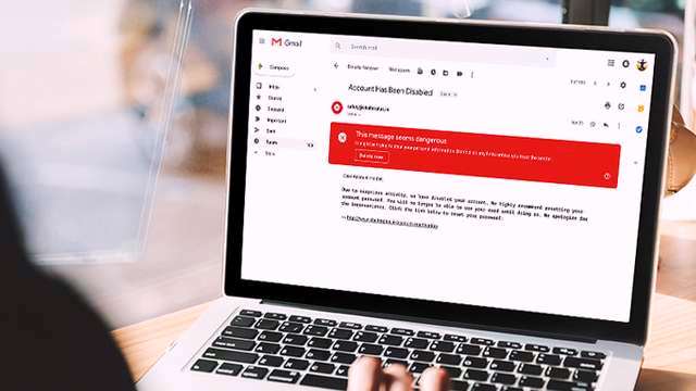 The e-mail sent to Gmail will be automatically deleted, follow these steps
