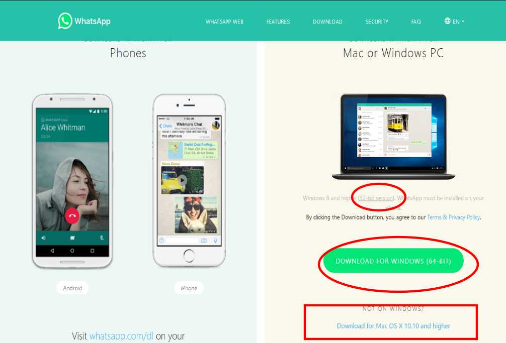 whatsapp web download for pc windows 10 64 bit