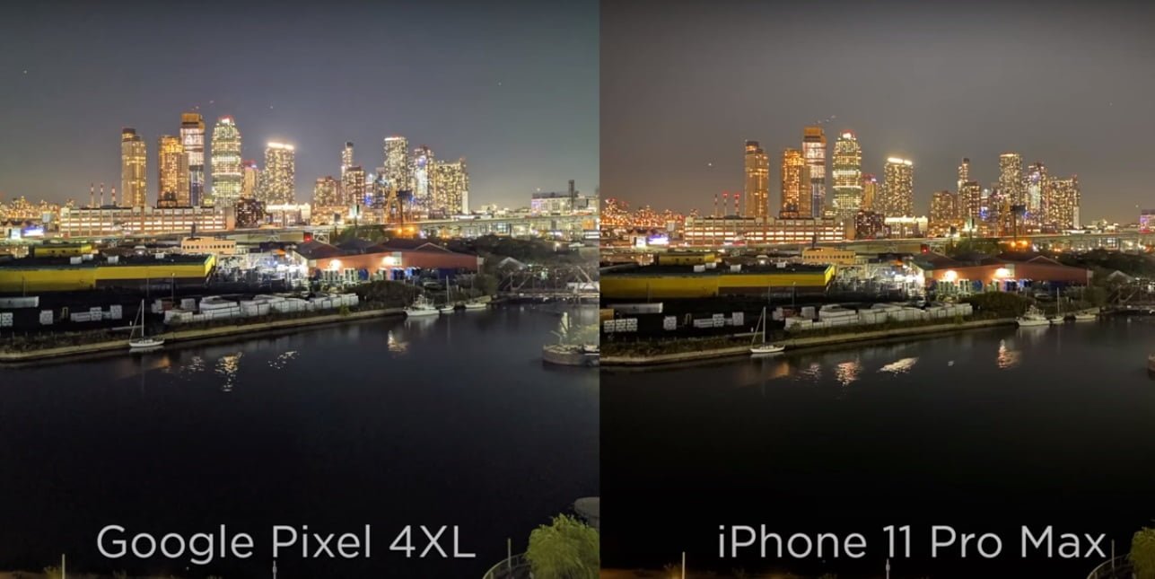 Google Pixel 4 VS Iphone 11