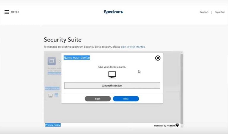 download spectrum security suite