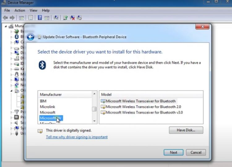 bluetooth driver windows 11 download