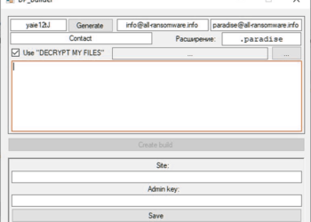 Paradise Ransomware source code released on a hacking forum