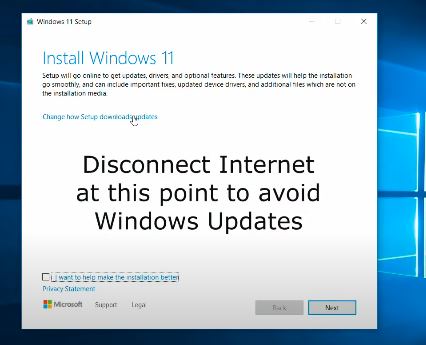 install windows 11 free upgrade