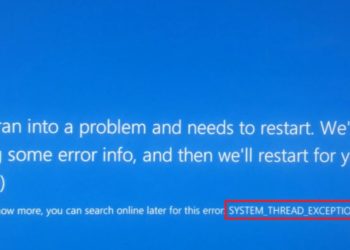 System_thread_exception_not_handled