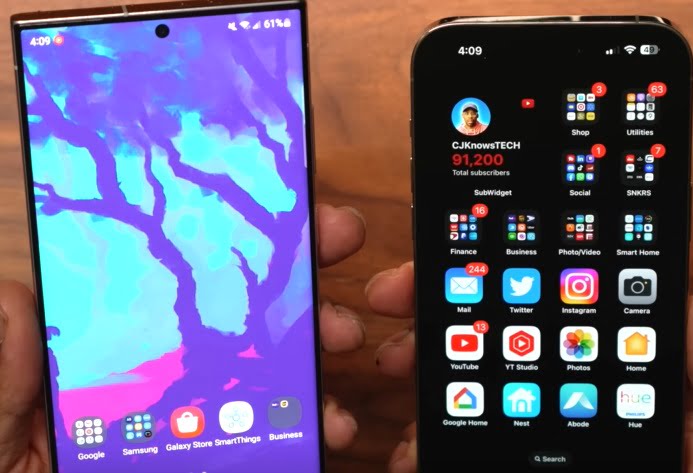 iPhone 14 pro max vs Samsung s23 ultra