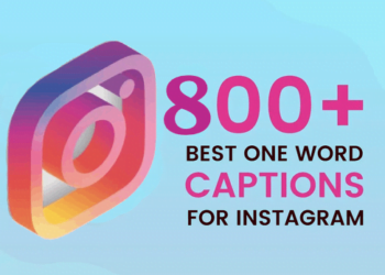 One Word Instagram Caption