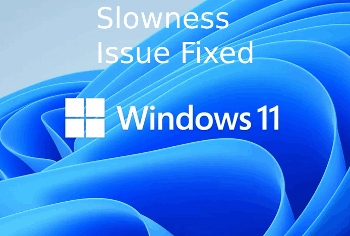 Windows 11 Slowness